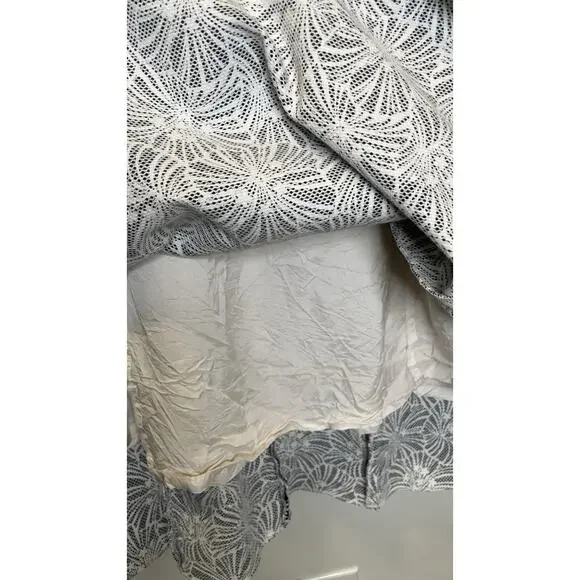 Brooks Brothers Sleeveless Floral Fit Flare Dress Career Nautical Navy Women's 6 - Picture 6 of 15